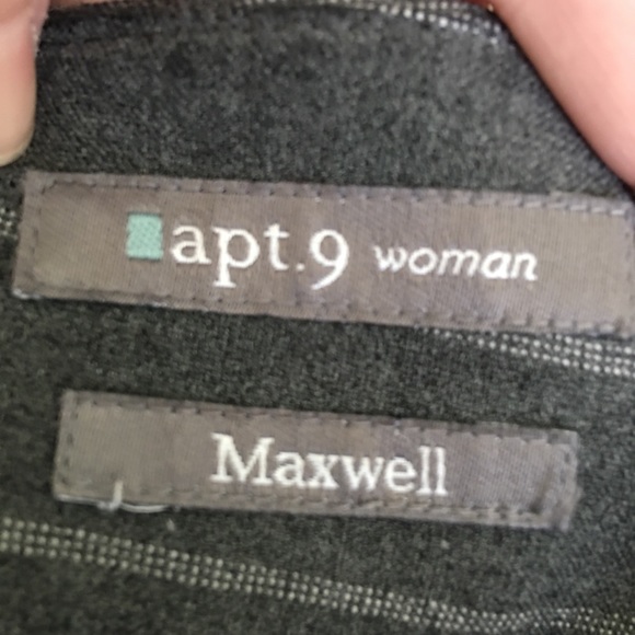 🎉DRESS SLACKS Apt 9 Maxwell Style Size 16 - Picture 2 of 5